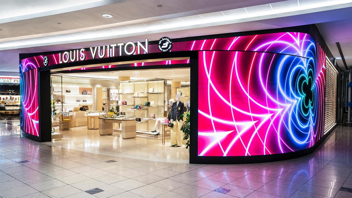 Louis Vuitton opens its first store at Dubai Duty Free in DXB